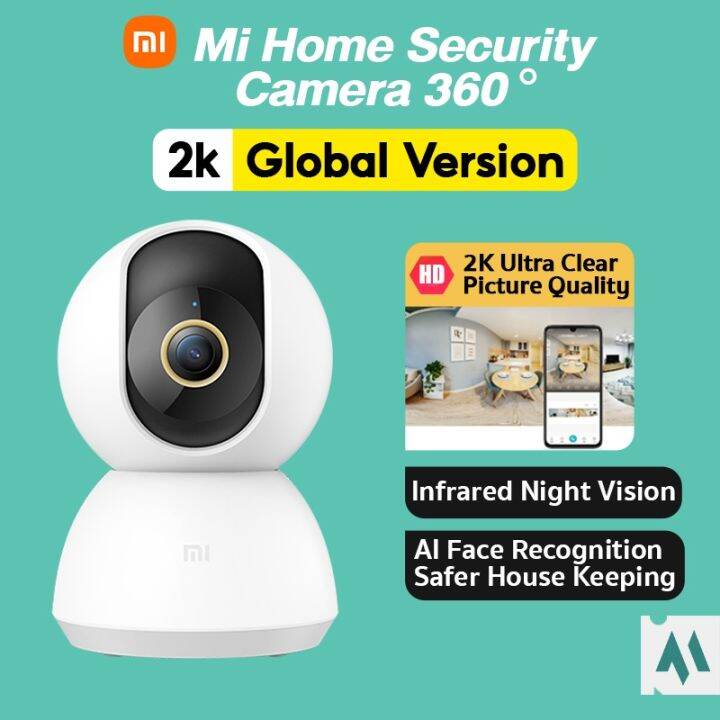 Xiaomi Smart Camera 2K 360° Mi CCTV Home Security Cam WiFi IP Indoor