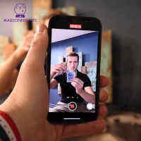 การ์ดเปลี่ยนสีแบบใหม่การ์ดยืดได้อุปกรณ์ประกอบฉากภาพวิเศษบนท้องถนน