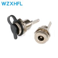 2PCS DC099 5.5 mm x 2.1mm DC Power Jack Socket Female Panel Mount Connector metal 5.5*2.1 5.5*2.5 WATTY Electronics