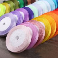 10mm Satin Ribbon 22Meters/Roll Christmas Halloween Wedding Birthday Party Gift Box Cake Wrapping DIY Crafts Sewing Ribbons Gift Wrapping  Bags