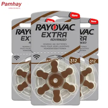 Box of Rayovac Extra Hearing Aid Batteries size 312 Pack of 60 - Discounted  at HEARING SAVERS