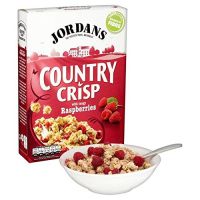 New Normal ? (x 1) Jordans Country Crisp with Tangy Raspberries 500g  จอร์แดนซีเรียลธัญพืชอบกรอบผสมราสเบอร์รี่ 500g