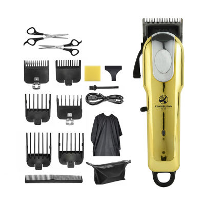 Electric Barber Rechargeable Professional Cordless BeardTrimmer Hair Cutting Kit Hair Clipper Haircut Kit for Men Kids
