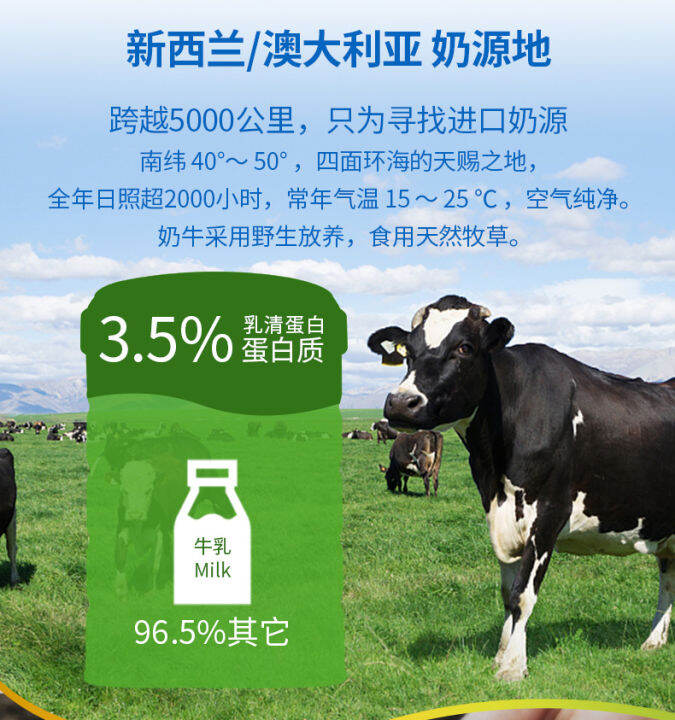 Balanced nutritional protein powder supplements vitamin C and calcium