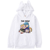 [ในสต็อก] Funneh Cotton Blend Cartoon Boy S Spring And Autumn Hoodies For Boys Girls 3-14 Yrs Hooded Sweater Kid S Clothing Sportswear Long Sleeve