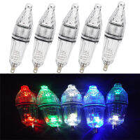 5X DC 1.5V 12cm Deep Drop Fishing Light Multi Color Underwater Fish Attracting Indicator Lure LED Flash Light Bait Dropshing