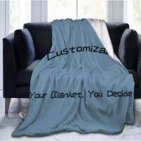 Custom Blankets Flannel Ultra-Soft Micro Fleece Blanket for Bed Couch Sofa Air Conditioning Blanket