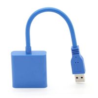 USB To VGA Adapter Cable USB 3.0 Male To VGA Female Cable Adaptor 1080P HD Desktop Laptop PC Accessories