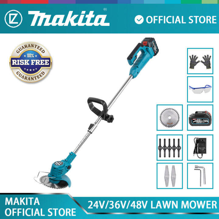 Makita Grass Cutter Rechargeable 48V Lithium Battery Cordless Lawn ...