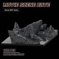 วงแหวนฉากภาพยนตร์ถ้ำ Moc บล็อกตัวต่อเทคโนโลยีอิฐปริศนาในที่มืดโมเดลตั้งโชว์ของขวัญของเล่นคริสต์มาสส่วนประกอบ DIY