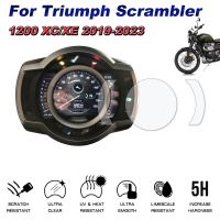 สำหรับ TRIUMPH SCRAMBLER 1200XC 1200XE 1200 Xc/xe 2019-2023อุปกรณ์เสริมมอเตอร์ไซค์เครื่องป้องกันจอฟิล์มรอยขีดข่วน