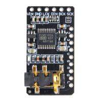 PCM5102ตัวถอดรหัส DAC 3.5Mm แจ็คสเตอริโอโมดูลเครื่องเล่น I2S สำหรับ Raspberry Pi