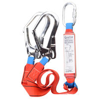 สายโยงตัวกันตก 2 ตะขอ กับ คาราไบเนอร์ LANYARD 2 Hooks and Karabiner