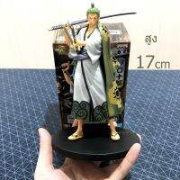 โมเดล ของเล่น วันพีช โรโรโนอา โซโร Roronoa Zoro Wano Country DXF One Piece ขวัญของเล่นทำมือ ตกแต่งโต๊ะ เด็กผู้ชาย