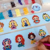 DIY Diamond Sticker Cartoon Painting Art Handmade Kits Diamond Stickers Toy for Kids