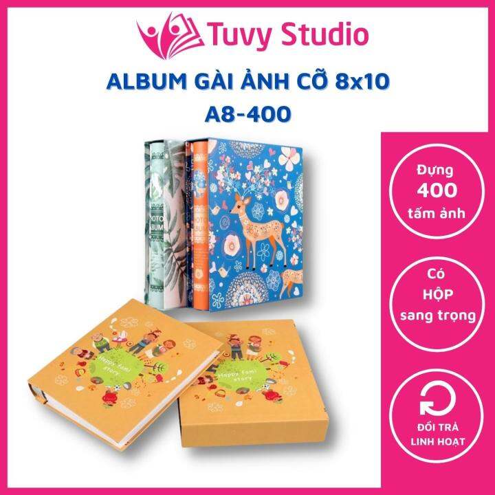 Những hình ảnh 8x10 đáng nhớ đang chờ bạn tạo một album đẹp. Sử dụng album đựng ảnh chất lượng tốt để bảo vệ và giữ kỷ niệm của bạn lâu dài. Hãy xem ngay để tìm kiếm album đựng ảnh 8x10 phù hợp với mong đợi của bạn.