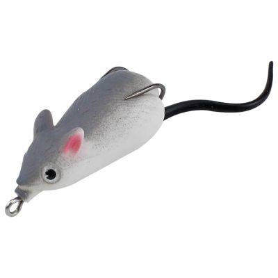Soft Rubber Mouse Fishing Lures Baits Top Water Tackle Hooks Bass Bait Wobblers Minnow Fishing Lure