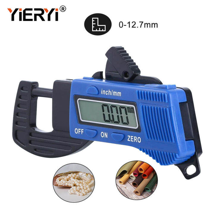 Digital Thickness Gauge 0.01mm Mini Dial Thickness Gauges Meter Carbon Fiber Composite Meter