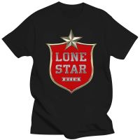 Lone Star Beer - เสื้อยืด Tagless Tee ยอดนิยมผ้าฝ้าย 100%