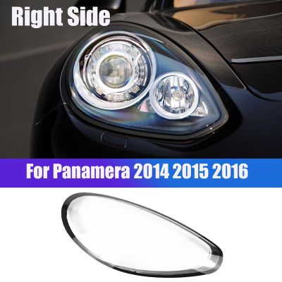 1 Pcs Front Headlight Lens Cover Head Light Shell Cover for Porsche Panamera 2014 2015 2016 Left