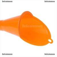 Delicatemoon Motorcycle Car Long Mouth Funnel Plastic Refueling Oil Liquid Spout Filling