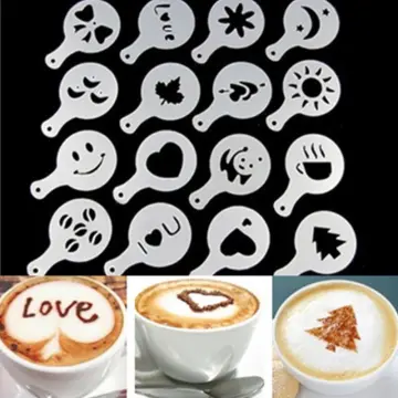 12pcs Coffee Latte Mold Set  Coffee latte, Latte, Coffee accessories