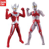 Bandai ดั้งเดิมของอุลตร้าแมน Taro Ace Ott ฮาร์ดแวร์ภาพยนตร์การ์ตูนตุ๊กตาขยับแขนขาได้โมเดลตุ๊กตาซุปเปอร์ฮีโร่นักเรียน Kids Toys ของขวัญวันหยุด