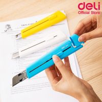 (KTS)คัตเตอร์ Deli No.2040 SK5 Steel Blade คละสี