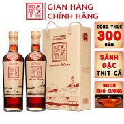 Nước mắm ngon Nước mắm Tĩn nhãn đỏ độ đạm 40N cặp 2 chai thủy tinh x 500ml