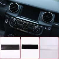 For Land Rover Discovery 4 LR4 2010-2016 ABS Car Interior ABS Black GPS Screen Below Panel Cover Trim Stickers Car Essories