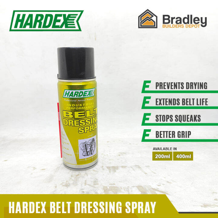 Hardex Industrial Performance Belt Dressing Spray (200ml/400ml) Lazada PH