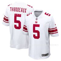 ▥✜ NFL Football Jersey Giants 5 White New York Kayvon Thibodeaux Jersey