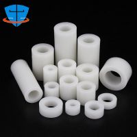 ✐✁ M3 M4 M5 M6 M8 ABS Nylon Insulation Column Pad Straight Support Column Nylon Sleeve ABS Cylindrical Round Hole Pillar PCB Spacer