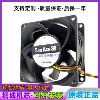 Hgjm SanAce 80 XF-41707 Sanyo 12V 3.8A 8ซม. ความเร็วสูงพัดลมคอมพิวเตอร์ลมแรง8038