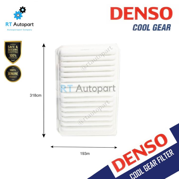 denso-กรองอากาศ-toyota-camry-acv30-ปี02-06-camry-acv40-hybrid-ahv40-ปี08-12-alphard-ahn10-17801-0h020-260300-0140-บริการเก็บเงินปลายทาง