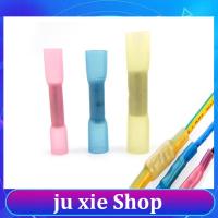 JuXie store 20pcs Waterproof Butt Connectors Heat Shrink Tube Soldering Sleeve Terminals Insulated Electrical Wire Cable Soldered Terminal