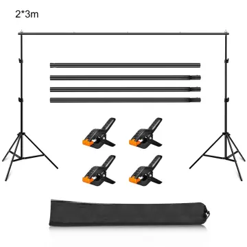 Adjustable Background Stand Backdrop Support System Kit With Carry Bag - Best  Price in Singapore - Dec 2023