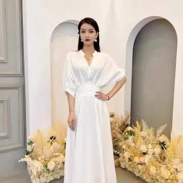 korean simple but elegant casual dress