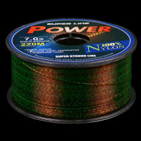 220 Meters Fluorocarbon Coated Fishing Line Spotted Line Monofilament Nylon Japan Invisible Speckle Carp Fishing Line