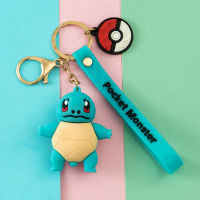 Pikachu เด็ก Keychain Lady จี้ Yaoskou การ์ตูน Jenny พวงกุญแจเต่าจี้น่ารักอีพ็อกซี่ตุ๊กตาใหม่แฟชั่น