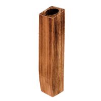 Floor Vase Tall Wood Vase Household Decor Container Wood Flower Vase Handmade Pots Natural Home Decor