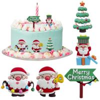 Cake Topper for Christmas 5pcs Cake Topper Decorations for Birthday Party Christmas Party Christmas Cake Decorations for Birthdays Parties liberal