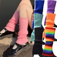 hotx【DT】 and Knitted Thick Wool Leg Covers Warm Leggings SocksBoots Piles of Socks for