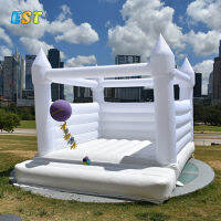 Best quality inflatable white bouncer wedding castle for sale inflatable bouncer used for wedding decoration