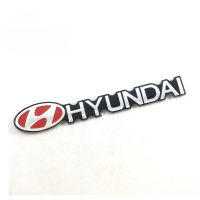 LCX 1 X คุณภาพสูง ABS HYUNDAI สติ๊กเกอร์ติดรถด้านอัตโนมัติตกแต่งท้ายรถด้านหลังรถฮุนไดตรารถยนต์