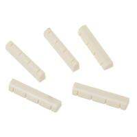 5Pcs Ukulele Ivory Slotted Nut