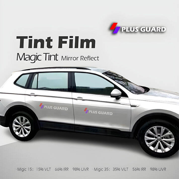 Magic Tint Mirror Reflect/ Car Tint films Heat Reject UV protect