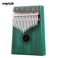 ANYTEK 17คีย์เปียโน Kalimba Thumb ร่างกายเด็กผู้ใหญ่เพลงคีย์บอร์ดนิ้วเล่น