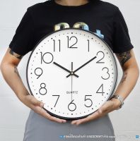 นาฬิกาแขวน wall clock นาฬิกา 3D เลขชัด ขนาด12นิ้ว*  นาฬิกาติดผนัง ทรงกลม เข็มเดินเรียบ เสียงเงียบ ประหยัดถ่าน ระบบ QUARTZ ?⏰