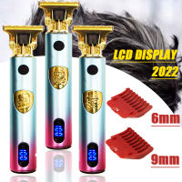 2022 Vintage t9 Electric Shavers Hair Trimmer Barber Hair Clipper Cordless Hair Cutting Machine Beard Men Razors Sets kit Moser